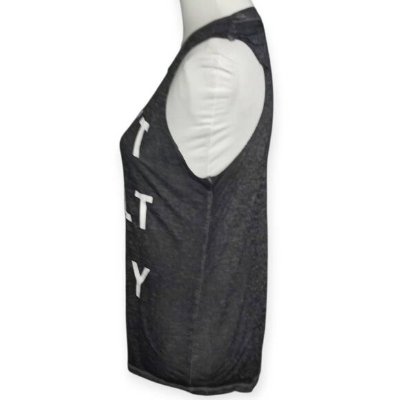 FIFTH SUN GRAY SHEER TANK TOP SZ.S EUC - Picture 3 of 5